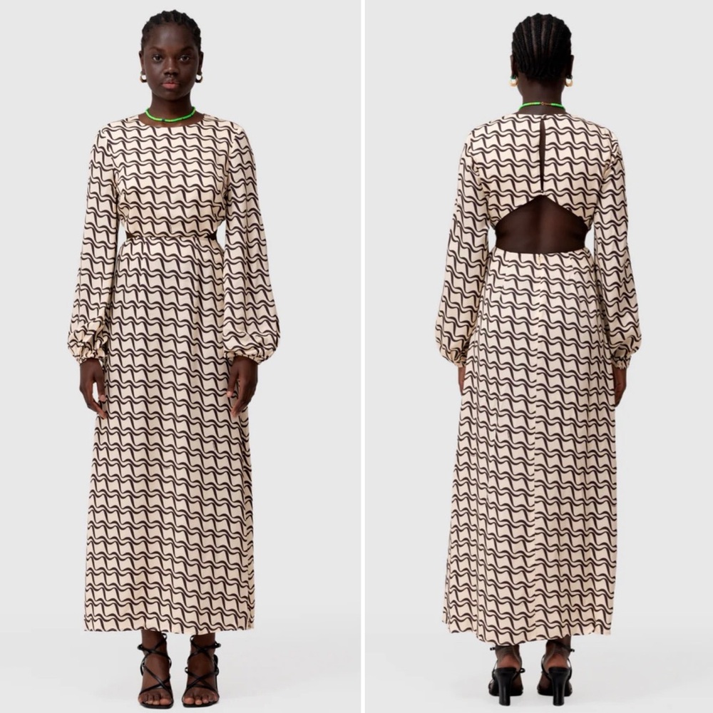 The Wolf Gang Marrakesh Cut Out Maxi Dress Size Xs